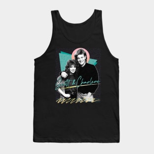 Scott & Charlene  // 80s Retro Fan Artwork Tank Top